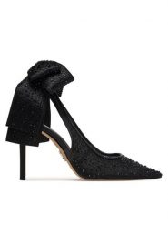 Steve Madden Szpilki Teacup-Mr 11005133 Czarny. Czarne szpilki Steve Madden, bez wzorów, z materiału, bez obcasa, na szpilce, bez zapięcia. Za 689.99 zł.