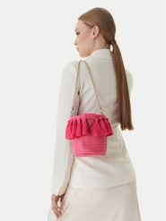 Guess Torebka J6GZ16 WO680 Różowy. Czerwone torebki klasyczne Guess, z aplikacjami, z syntetyku, bez dodatków. Za 242.99 zł.