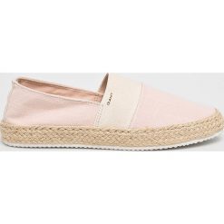 Gant - Espadryle. Czerwone espadryle GANT, bez wzorów, z gumy, bez obcasa, bez zapięcia. W wyprzedaży za 199.90 zł.