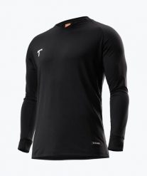 Bluza bramkarska do piłki nożnej T1tan. Czarne bluzy T1TAN, m, bez wzorów, z materiału, bez kaptura. Za 199.99 zł.