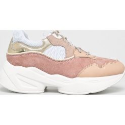Liu Jo - Buty. Czerwone obuwie sportowe Liu Jo, z materiału, bez zapięcia. W wyprzedaży za 449.90 zł.