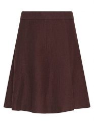 MOSS COPENHAGEN Spódnica "Naira Claritta" w kolorze brązowym rozmiar: S. Brązowe spódnice Moss Copenhagen, na co dzień, s, bez wzorów, ze lnu, midi, proste. Za 145.26 zł.