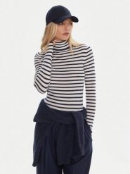 Robe di Kappa Golf 64114XW Biały Regular Fit. Białe golfy Robe di Kappa, l, bez wzorów, z wełny, bez ramiączek. Za 299.99 zł.