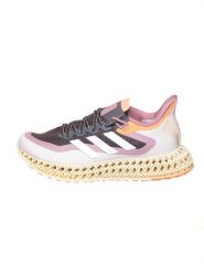 Adidas Buty "4DFWD" w kolorze szaro-jasnoróżowo-kremowym do biegania rozmiar: 42 2/3. Brązowe obuwie sportowe Adidas, bez wzorów. Za 424.45 zł.