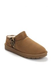 Blackfield Botki zimowe "Edila" w kolorze jasnobrązowym rozmiar: 37. Brązowe botki Blackfield, na zimę, z aplikacjami, z materiału, z okrągłym noskiem, bez obcasa, bez zapięcia. Za 151.95 zł.