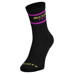 Skarpety SCOTT Retro Casual Crew 3. Czarne skarpety Scott, bez wzorów, z bawełny. Za 83.99 zł.