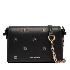 Torebka KARL LAGERFELD. Czarne torebki klasyczne KARL LAGERFELD, bez wzorów, bez dodatków. Za 1,039.00 zł.