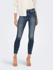 ONLY Jeansy 15216970 Niebieski Skinny Fit. Niebieskie jeansy Only, l, bez wzorów. Za 109.99 zł.