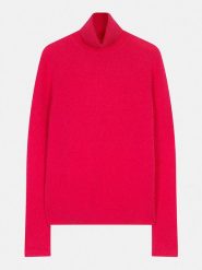 Perfect Cashmere Kaszmirowy golf "Ashley" w kolorze różowym rozmiar: L. Różowe golfy Perfect Cashmere, l, bez wzorów, z kaszmiru, bez ramiączek. Za 359.32 zł.