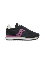 Saucony Skórzane sneakersy Garvalin w kolorze fioletowo-czarnym rozmiar: 40. Czarne trampki Saucony, bez wzorów, bez zapięcia. Za 426.06 zł.