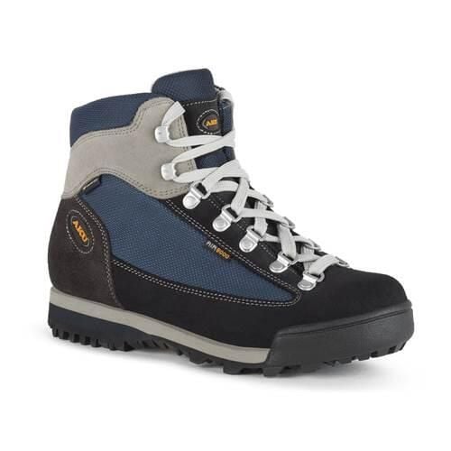 Buty trekkingowe damskie Aku Ultra Light Original Gtx. Niebieskie trekkingi Aku, z materiału, za kostkę, trekkingowe. Za 499.00 zł.