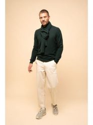 Just Cashmere Kaszmirowy szal w kolorze zielonym - 200 x 30 cm rozmiar: onesize. Zielone szaliki Just Cashmere, bez wzorów, z kaszmiru. Za 260.99 zł.