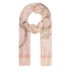 Szal Guess. Czerwone szaliki Guess, z aplikacjami. Za 154.99 zł.