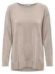 ONLY Sweter w kolorze beżowym rozmiar: XS. Brązowe swetry Only, xs, bez wzorów, bez ramiączek. Za 88.45 zł.