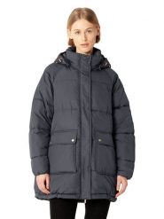 Ilse Jacobsen Płaszcz pikowany w kolorze antracytowym rozmiar: M/L. Czarne płaszcze Ilse Jacobsen, l, bez wzorów, bez kaptura. Za 382.99 zł.