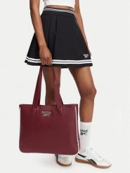 Reebok Torebka CWBEO-RBK-B-012-10 Czerwony ciemny. Czerwone shopper Reebok, bez wzorów, ze skóry, bez dodatków. Za 149.99 zł.
