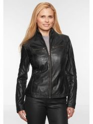 7eleven Skórzana kurtka w kolorze czarnym rozmiar: 42. Czarne kurtki 7eleven, bez wzorów, ze skóry, bez kaptura. Za 434.99 zł.