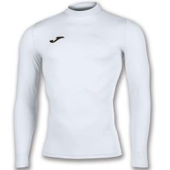 Podkoszulka do piłki nożnej dla dorosłych Joma Brama Academy z długim rękawem. Białe bielizna sportowa Joma, l, bez wzorów, z elastanu. Za 68.99 zł.