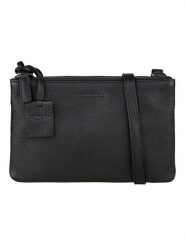 Burkely Skórzana torebka w kolorze czarnym - 27 x 17 x 3 cm rozmiar: onesize. Czarne torby na ramię Burkely, bez wzorów, z materiału, na ramię, bez dodatków. Za 176.45 zł.