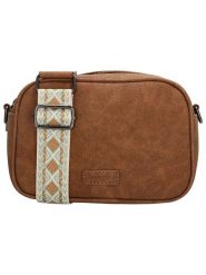 Beagles Torebka "Malaga" w kolorze jasnobrązowym - 18,5 x 12 x 4,5 cm rozmiar: onesize. Brązowe torby na ramię Beagles, bez wzorów, z materiału, na ramię, małe, bez dodatków. Za 100.99 zł.