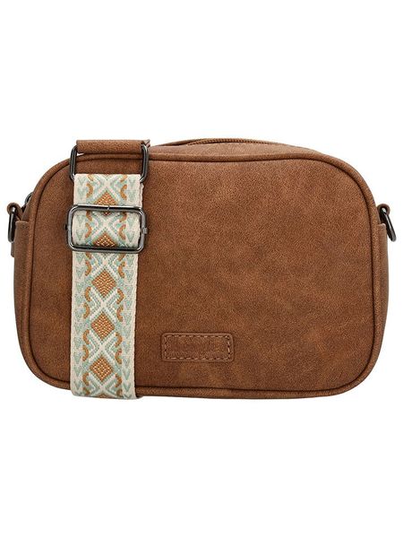 Beagles Torebka "Malaga" w kolorze jasnobrązowym - 18,5 x 12 x 4,5 cm rozmiar: onesize. Brązowe torby na ramię Beagles, bez wzorów, z materiału, na ramię, małe, bez dodatków. Za 92.21 zł.