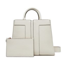 Torebka Elisabetta Franchi. Białe torebki klasyczne Elisabetta Franchi, bez wzorów, bez dodatków. Za 1,569.00 zł.