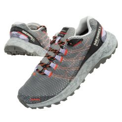 Buty damskie sportowe Merrell Fly Strike GTX. Szare obuwie sportowe Merrell, z gore-texu, bez zapięcia, wspinaczkowe, gore-tex. Za 299.00 zł.