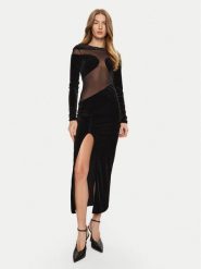 Undress Code Sukienka koktajlowa Velvet Sky 732 Czarny Slim Fit. Czarne sukienki Undress Code, xl, bez wzorów, z syntetyku, wizytowe, bez kołnierzyka, bez ramiączek. Za 429.99 zł.