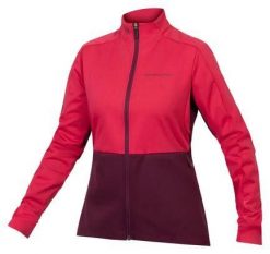 Damska bluza dresowa Endura Windchill II. Czerwone bluzy sportowe ENDURA, na zimę, m, bez wzorów, z dresówki, bez kaptura. Za 641.00 zł.