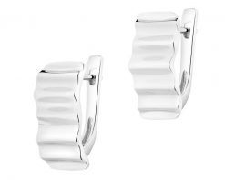 Kolczyki srebrne. Szare kolczyki Apart, srebrne. Za 299.00 zł.