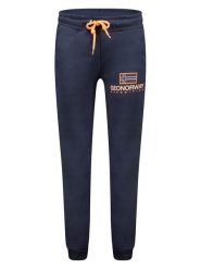Geographical Norway Spodnie dresowe "Maleo" w kolorze granatowym rozmiar: XXL. Niebieskie spodnie dresowe Geographical Norway, xxl, bez wzorów, z dresówki. Za 96.83 zł.