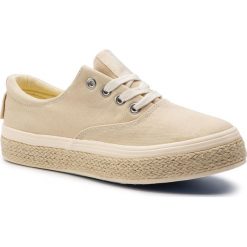Espadryle BIG STAR - DD274636 Beige. Brązowe espadryle Big Star, bez wzorów, z materiału, bez obcasa, na płaskiej podeszwie, bez zapięcia. W wyprzedaży za 99.00 zł.