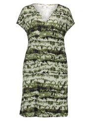 Heine Sukienka w kolorze khaki rozmiar: 48. Brązowe sukienki Heine, na co dzień, bez wzorów, bez kołnierzyka, bez ramiączek, midi, proste. Za 84.21 zł.