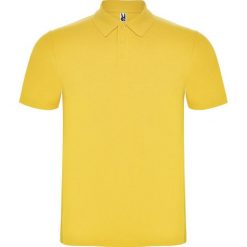 Koszulka Polo Z Krótkim Rękawem Unisex Adult Austral. Żółte koszulki polo ROLY, s, bez wzorów, bez kołnierzyka, bez ramiączek. Za 57.99 zł.