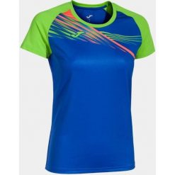 Damskie Sportowe T-shirt Joma Elite X - Oddychający i Lekki. Niebieskie koszulki sportowe Joma, bez wzorów, bez ramiączek. W wyprzedaży za 133.80 zł.