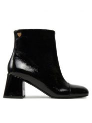 LOVE MOSCHINO Botki JA21117G0LII0000 Czarny. Czarne botki Love Moschino, bez wzorów, z lakierowanej skóry, bez obcasa, na słupku, bez zapięcia. Za 1,359.00 zł.
