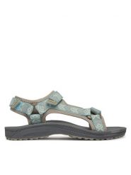 Jack Wolfskin Sandały Wave Breaker 4050291 Zielony. Zielone obuwie sportowe Jack Wolfskin, z materiału, bez zapięcia. Za 199.99 zł.