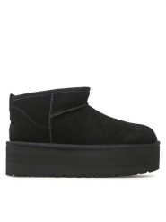 Ugg Śniegowce W Classic Ultra Mini Platform 1135092 Czarny. Czarne trapery i śniegowce UGG, ze skóry. Za 819.99 zł.