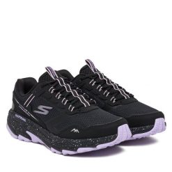 Buty do biegania Skechers. Czarne obuwie sportowe Skechers, bez zapięcia, do biegania. Za 359.99 zł.