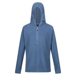 Bluza Z Kapturem Damska Mikropolar Suwak Do Połowy Warriewood. Niebieskie bluzy Regatta, l, bez wzorów, z kapturem. Za 63.99 zł.