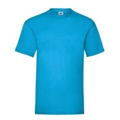 Koszulka Unisex Dla Dorosłych Valueweight. Niebieskie bluzki FRUIT OF THE LOOM, xl, bez wzorów, sportowe, bez kołnierzyka, bez ramiączek. Za 35.99 zł.