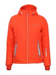 Peak Mountain Kurtka softshellowa "Abraplus" w kolorze pomarańczowym rozmiar: M. Pomarańczowe kurtki sportowe Peak Mountain, m, bez wzorów, bez kaptura, outdoorowe. Za 347.99 zł.