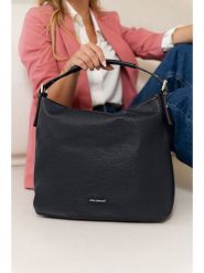 Mia Tomazzi Skórzana torebka "Ferrucci" w kolorze czarnym - 37 x 33 x 15,5 cm rozmiar: onesize. Czarne torby na ramię Mia Tomazzi, bez wzorów, z materiału, na ramię, bez dodatków. Za 448.99 zł.