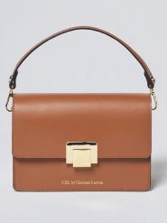 CXL by Christian Lacroix Skórzana torebka w kolorze jasnobrązowym - 22 x 15 x 8 cm rozmiar: onesize. Brązowe torebki klasyczne CXL by Christian Lacroix, bez wzorów, z materiału, bez dodatków. Za 404.99 zł.