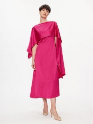 Weekend Max Mara Sukienka koktajlowa Gambero 2415231012 Różowy Regular Fit. Czerwone sukienki Weekend Max Mara, bez wzorów, z syntetyku, wizytowe, bez kołnierzyka, bez ramiączek. Za 699.99 zł.