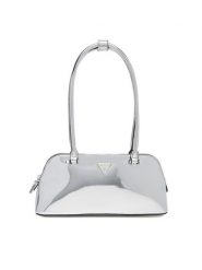 Guess Torebka HWMY94 96080 Srebrny. Szare torebki klasyczne Guess, z aplikacjami, ze skóry, bez dodatków. Za 309.99 zł.