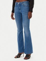 Liu Jo Jeansy UA5058 DS015 Niebieski Flared Leg. Niebieskie jeansy Liu Jo, bez wzorów. Za 539.99 zł.