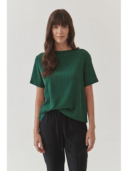 TATUUM Koszulka w kolorze zielonym rozmiar: 34. Zielone bluzki Tatuum, bez wzorów, bez kołnierzyka, bez ramiączek. Za 78.66 zł.