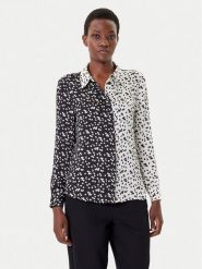French Connection Koszula 72ZCR Czarny Regular Fit. Czarne koszule French Connection, bez wzorów, z syntetyku, bez kołnierzyka, bez ramiączek. Za 399.99 zł.
