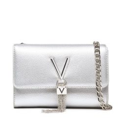 Torebka Valentino. Szare torebki klasyczne Valentino, bez wzorów, bez dodatków. Za 219.99 zł.